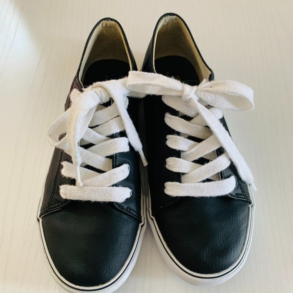 Polo Ralph Lauren Black Sneakers Size 3
